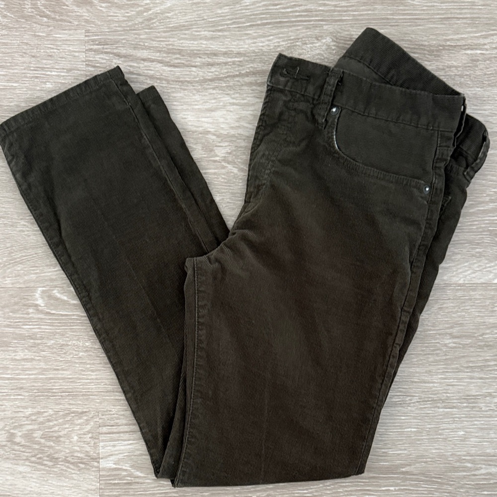 GAP Men's Dark Brown Corduroy Pants